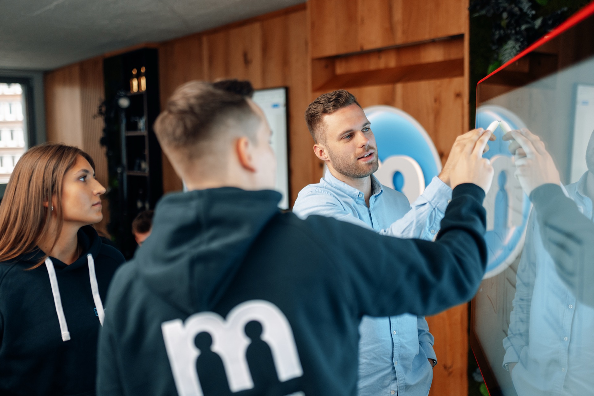 Team im Büro